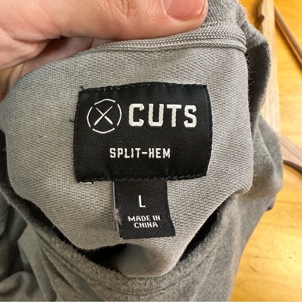 Cuts Men’s Hyperloop Pullover Split-Hem Crewneck … - image 4